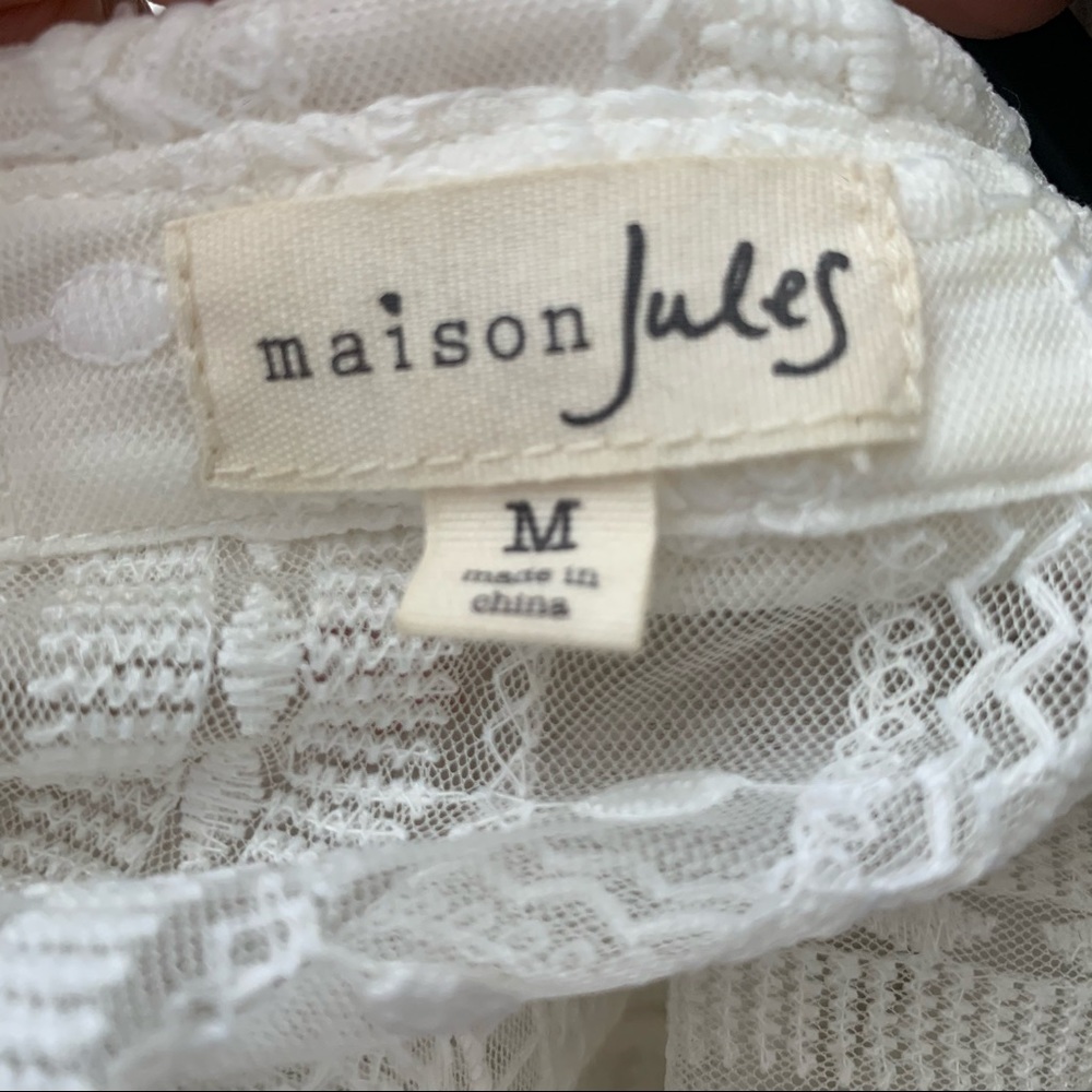 Maison Jules White Sleeveless Dress - Picture 12 of 13